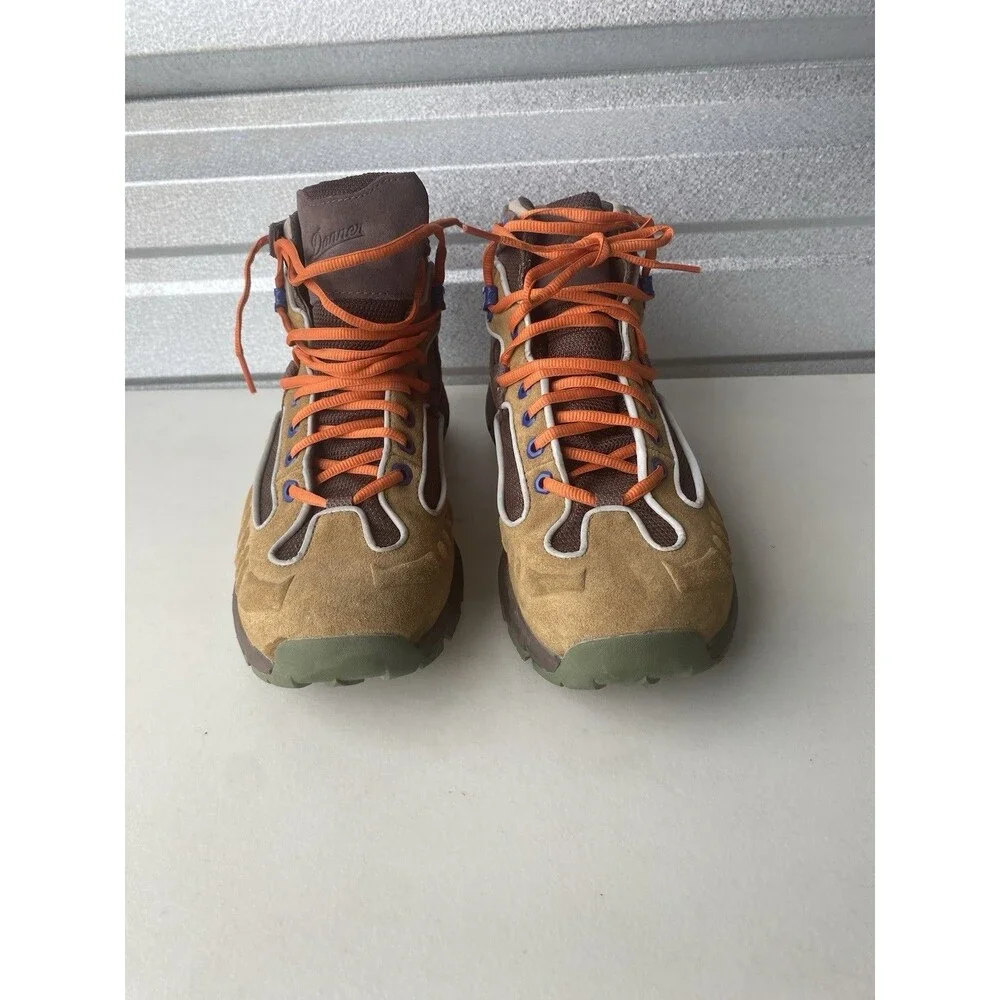 Danner Fullbore Mid GTX Trail Mix Men's Hiking Boots Gore-Tex Brown Gold Size 9